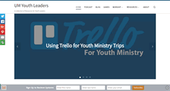 Desktop Screenshot of ministry2youth.com